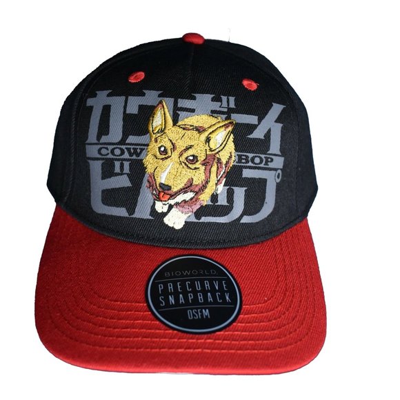Cowboy Bebop Ein precurve snapback Cap Bioworld Funimation brand new with tag - Picture 2 of 4